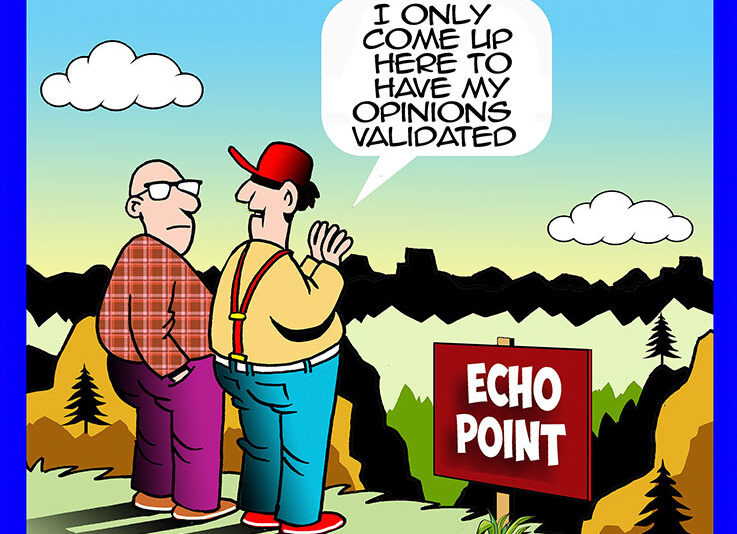 Far right opinions cartoon