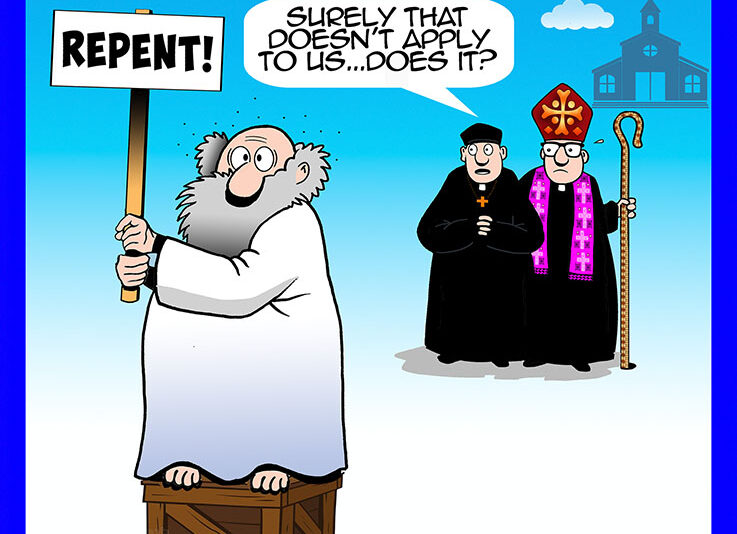 Priests cartoon