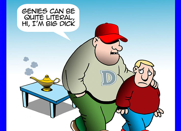 Big Dick cartoon