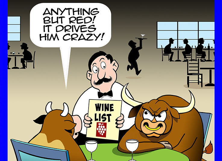 Red wine cartoon