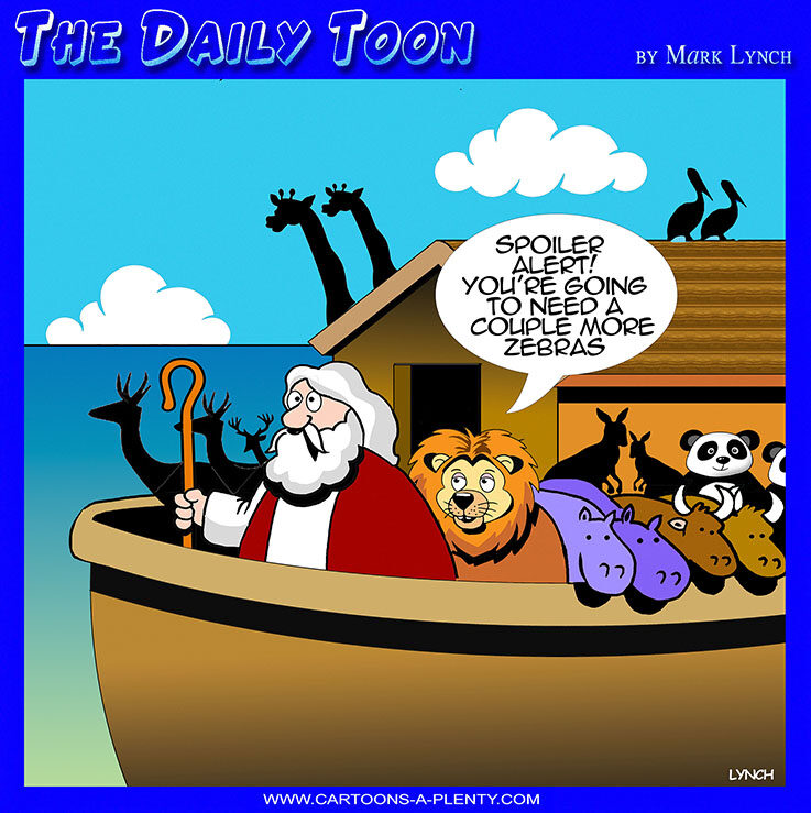 Noah's ark cartoon