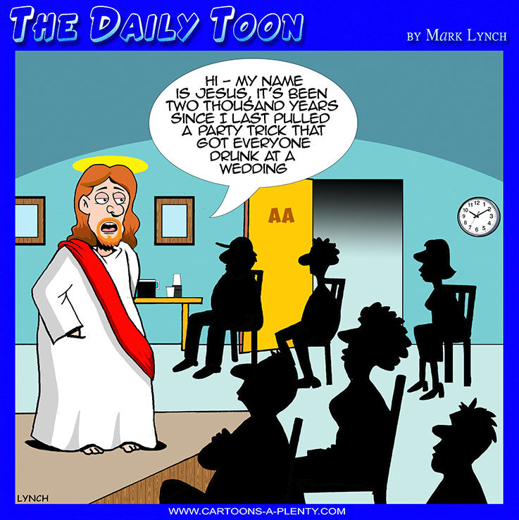 Alcoholics anonymous cartoon