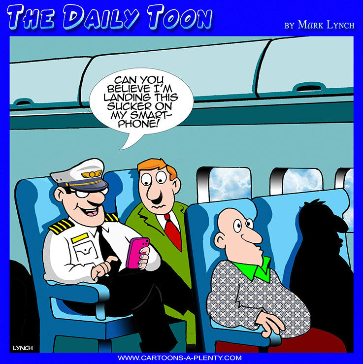 Airline pilots cartoon
