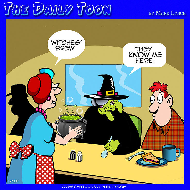 Witches brew cartoon