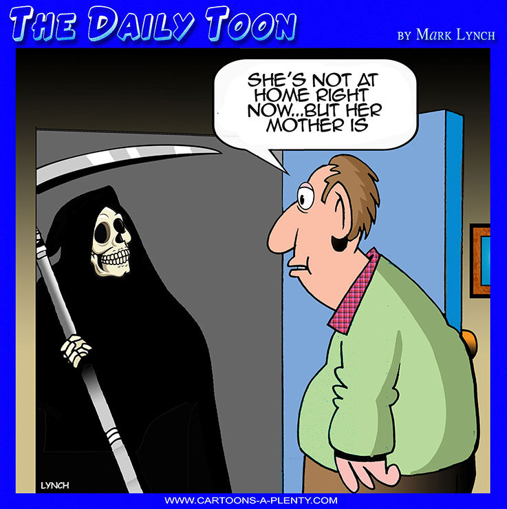 Mother-in-laws, cartoon