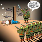 Smoking cartoon