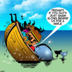 Whales cartoon