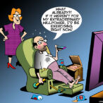 Exercise cartoon