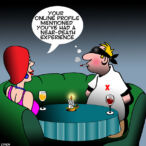 Near death experience cartoon