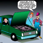 Nagging cartoon