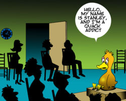 Addictions cartoon