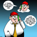 ex wife cartoon