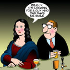 A guy who makes me laugh cartoon