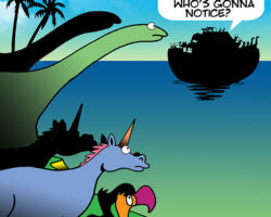 Noah's ark cartoon