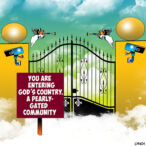God's country cartoon