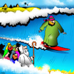 Moses cartoon