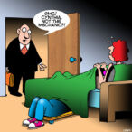 Car mechanic cartoon