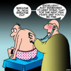 Breathing cartoon
