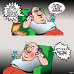 Medical diagnosis cartoon