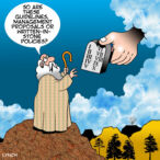 Management proposals cartoon