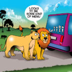 menu cartoon