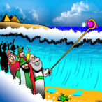 Moses cartoon