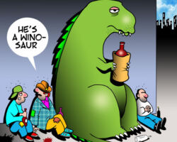Wino cartoon