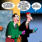 Biography cartoon