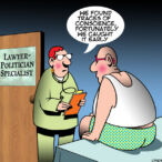 No conscience cartoon