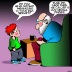 Grandparents cartoon