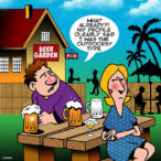 Blind date cartoon