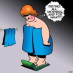 Dieting cartoon