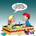 Grandparents cartoon