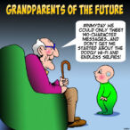 Back in my days, cartoon