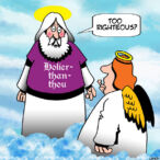 God almighty cartoon