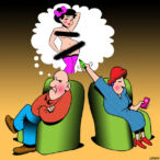 nude woman cartoon