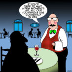 Restaurant cartoon