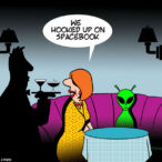 Aliens cartoon