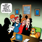Beaver cartoon