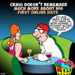 Ironing cartoon