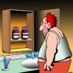 Pills cartoon