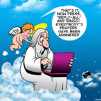 God goes online cartoon