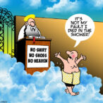 Heaven's gate cartoon