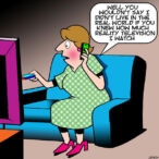 Living in the real world cartoon