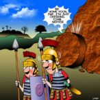 Jesus resurrection cartoon