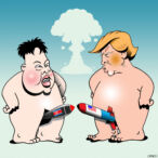North Korea cartoon