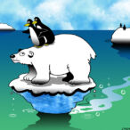 Polar bear cartoon
