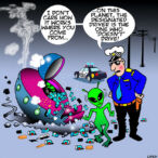 Highway patrol cartoon