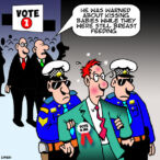 Politician cartoon
