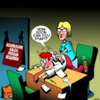 Employment cartoon